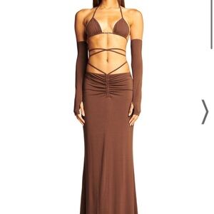 I AM GIA Halo 3 Piece Set in Chocolate